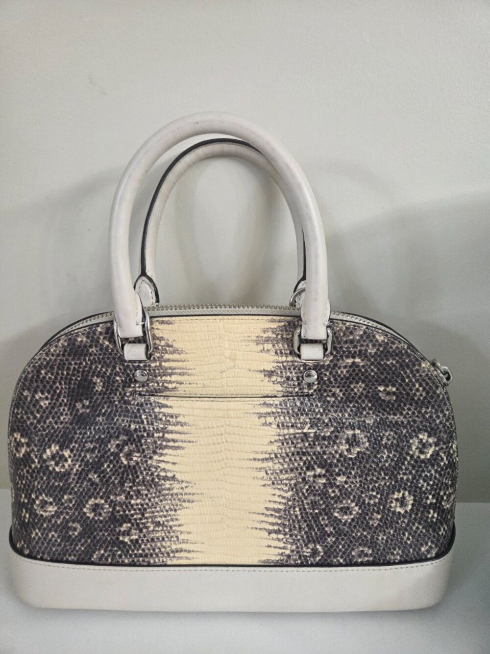 Coach Mini Sierra Satchel - snakeskin embossed leather - Picture 3 of 9